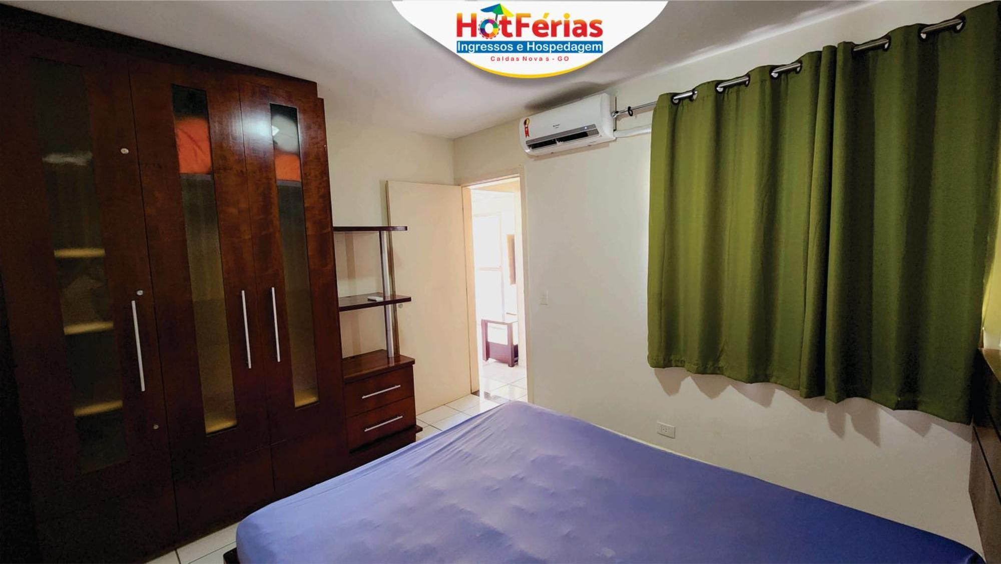 Flat Paradise, Piscinas Termais, Proximo Ao Centro - Hotferias Калдас-Новас Экстерьер фото