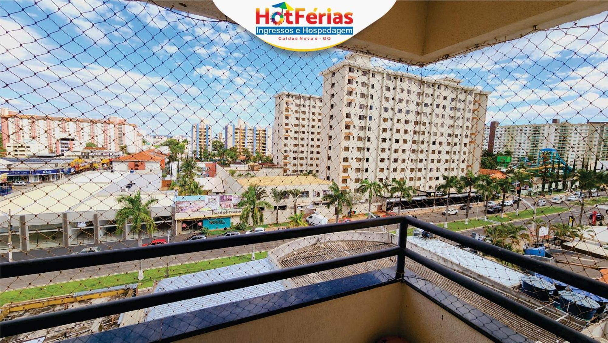 Flat Paradise, Piscinas Termais, Proximo Ao Centro - Hotferias Калдас-Новас Экстерьер фото